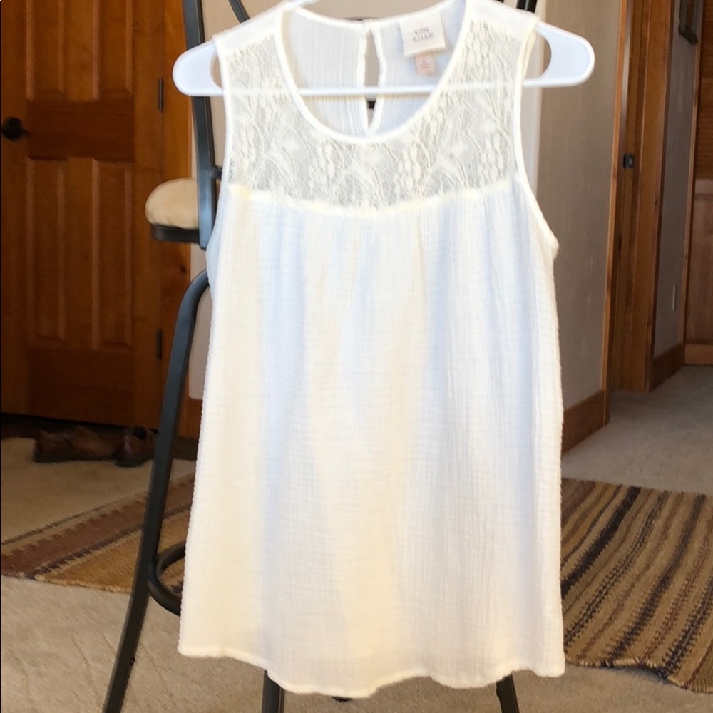 No sleeve top